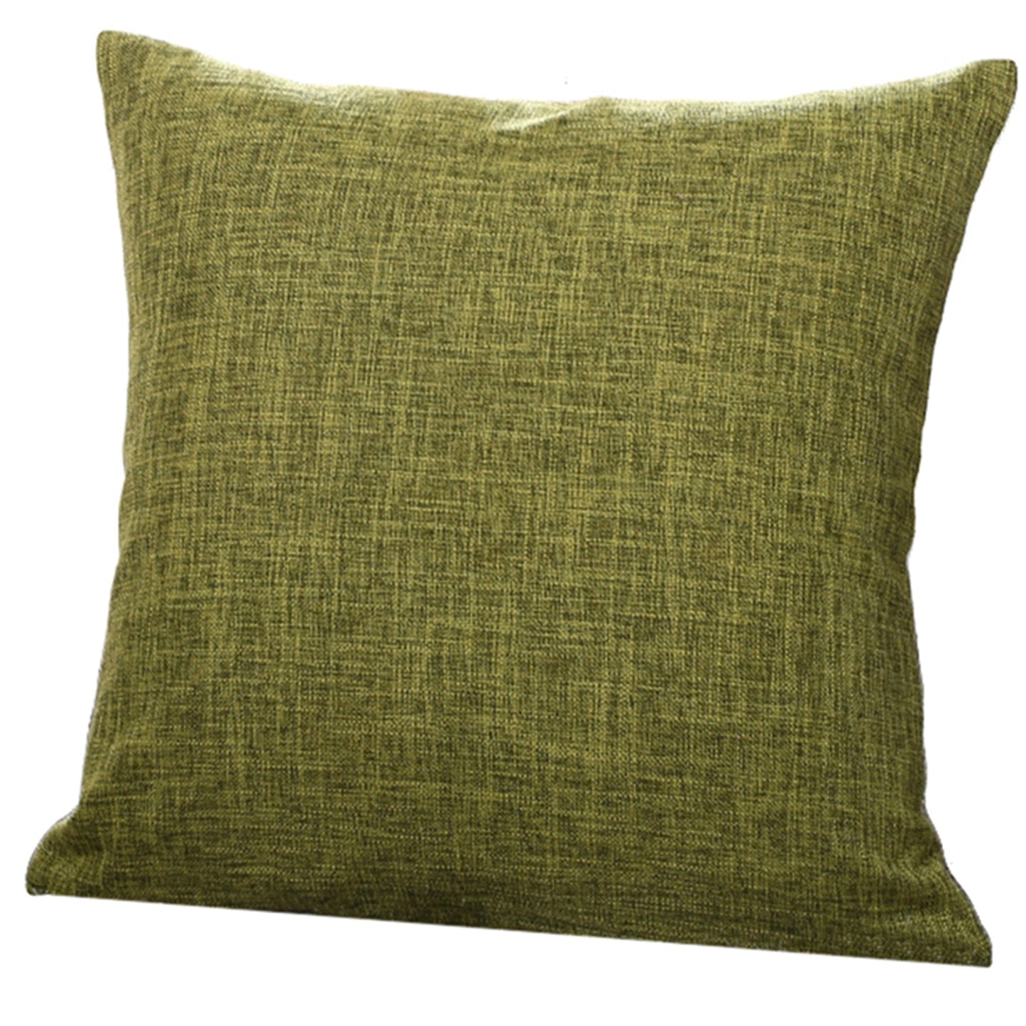 18x18 army green decorative throw pillow by fancy & stacy