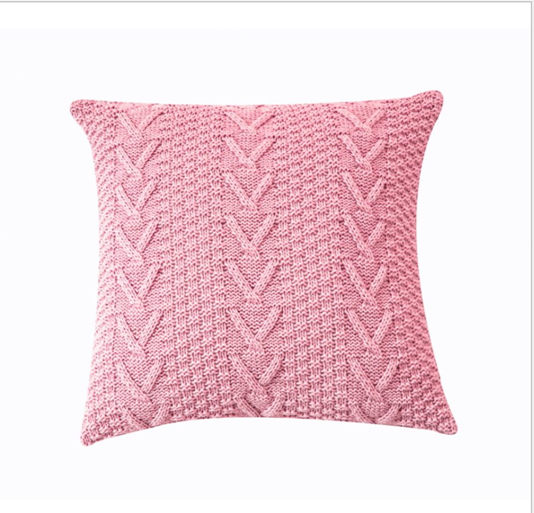 18x18 decorative throw pillow by fancy & stacy