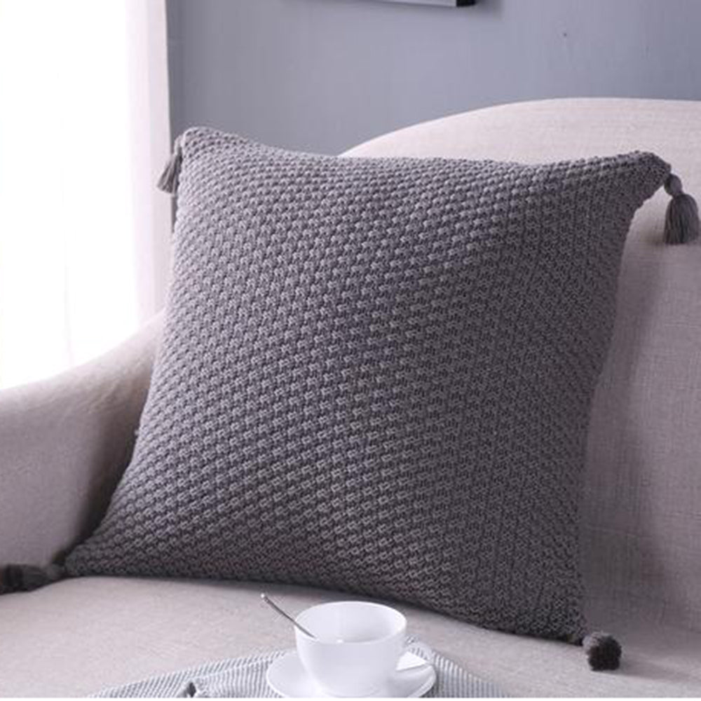 18x18 decorative throw pillow by fancy & stacy
