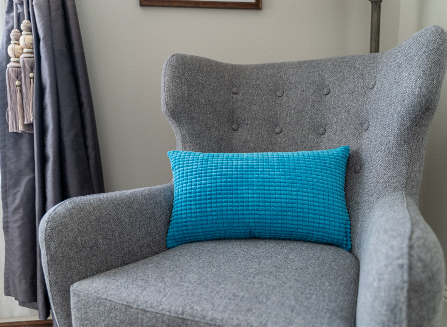 2x63 decorative throw pillow by fancy & stacy