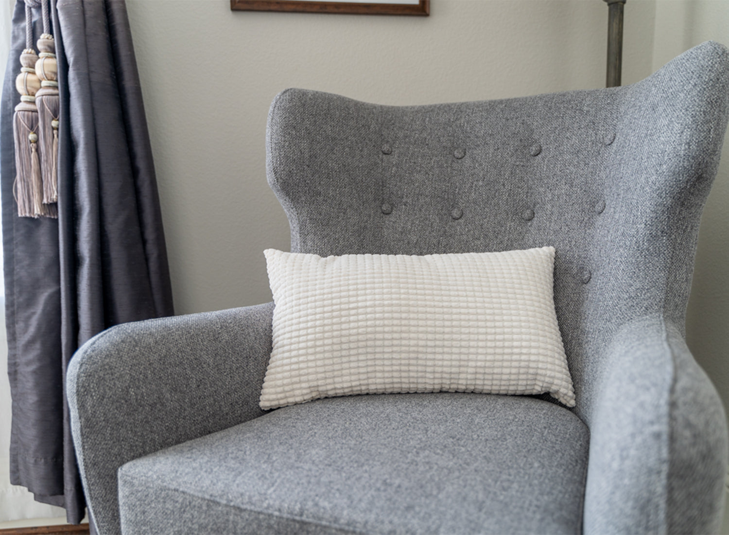 2x63 decorative throw pillow by fancy & stacy