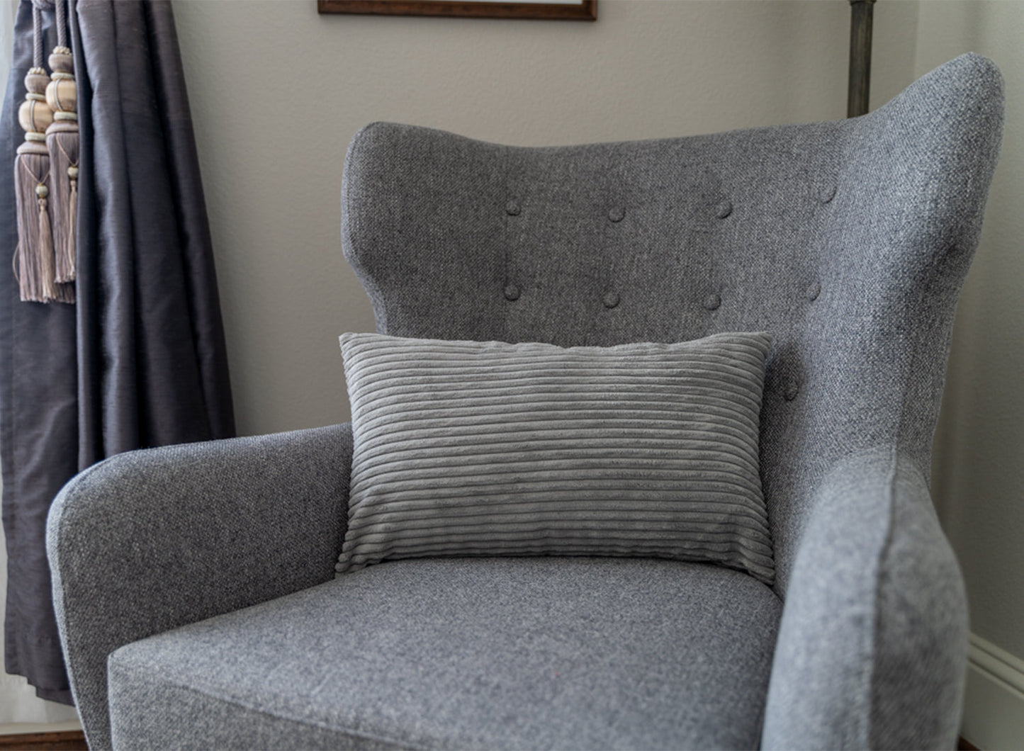 Decorative throw pillow by fancy & stacy