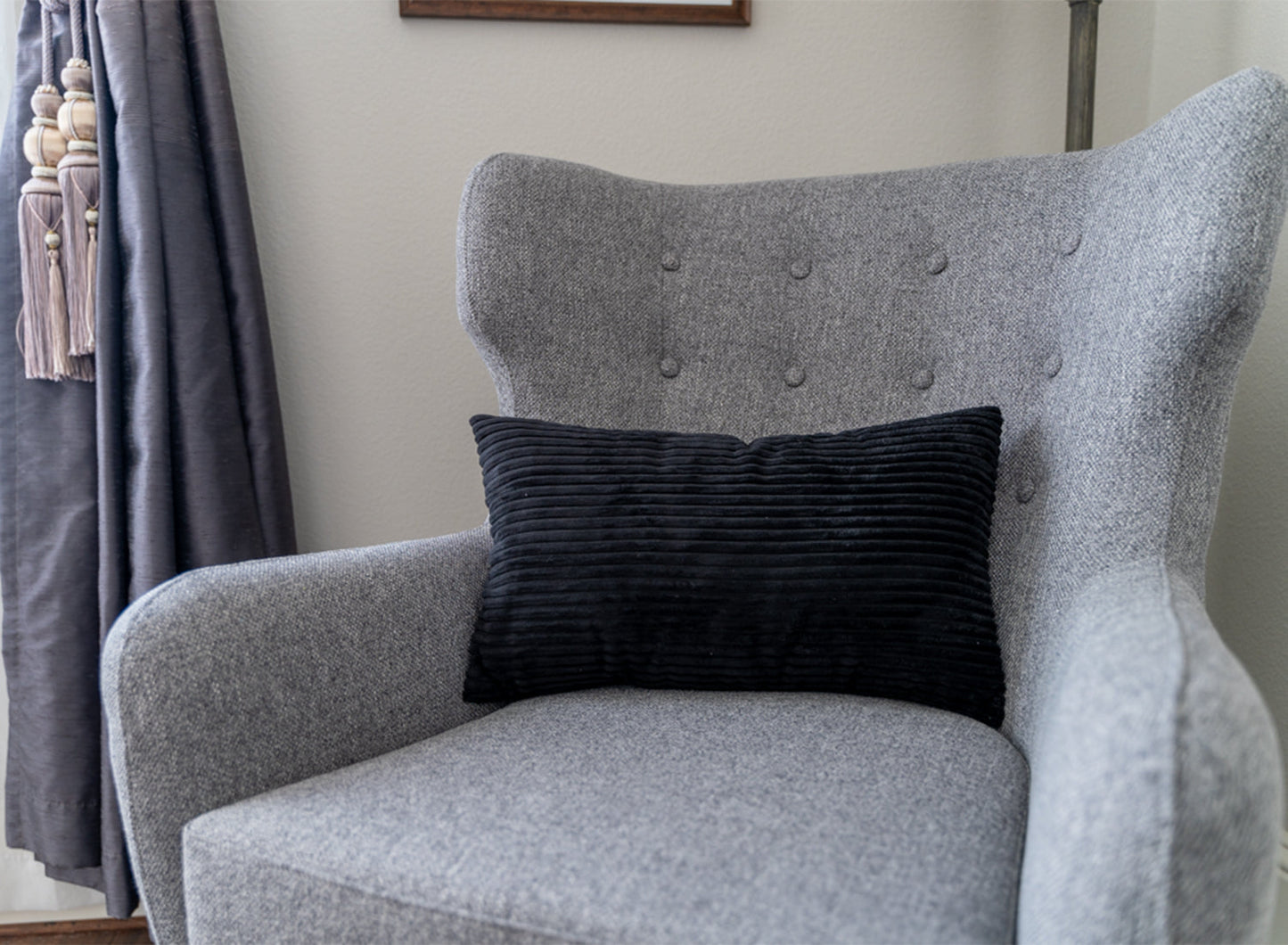 Decorative throw pillow by fancy & stacy