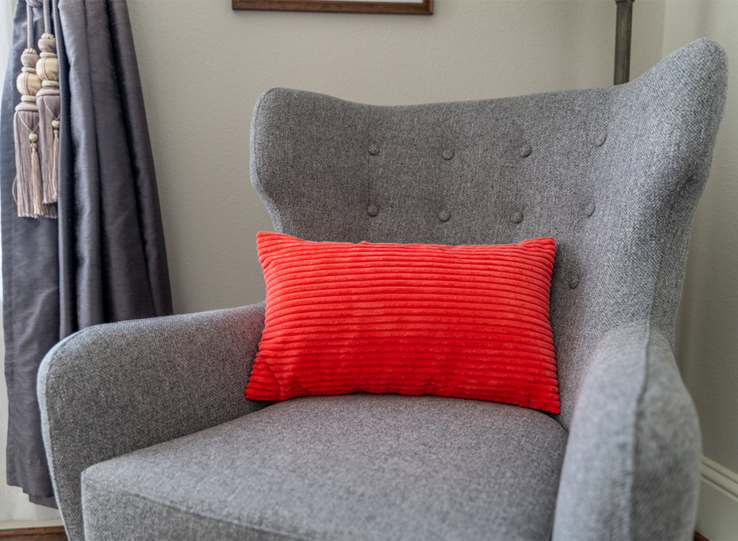 Decorative throw pillow by fancy & stacy