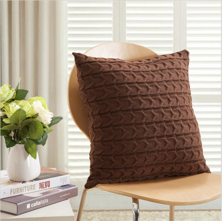 18x18 decorative throw pillow by fancy & stacy