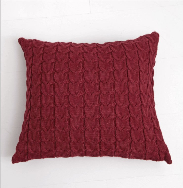 18x18 decorative throw pillow by fancy & stacy