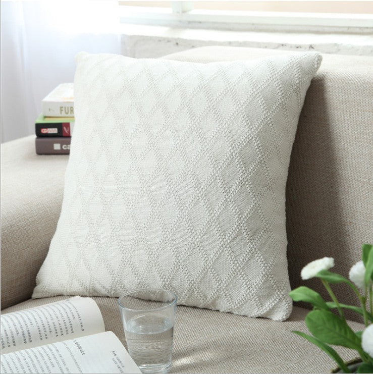 18x18 decorative throw pillow by fancy & stacy