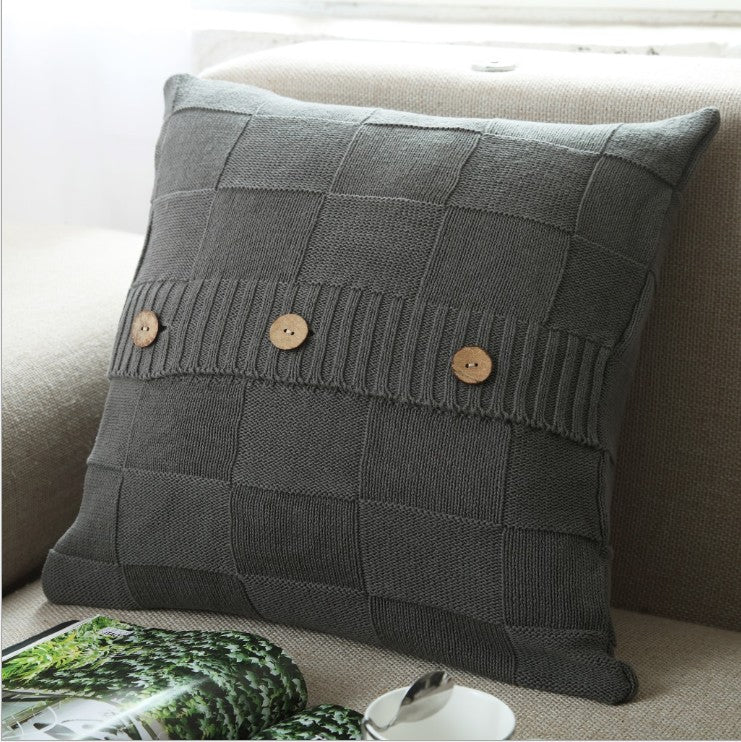 18x18 decorative throw pillow by fancy & stacy