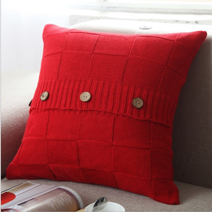 18x18 decorative throw pillow by fancy & stacy