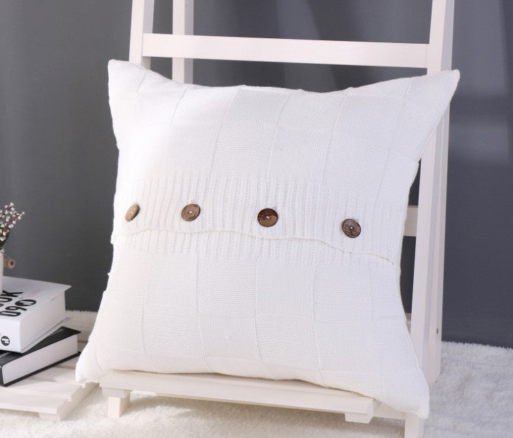 18x18 decorative throw pillow by fancy & stacy