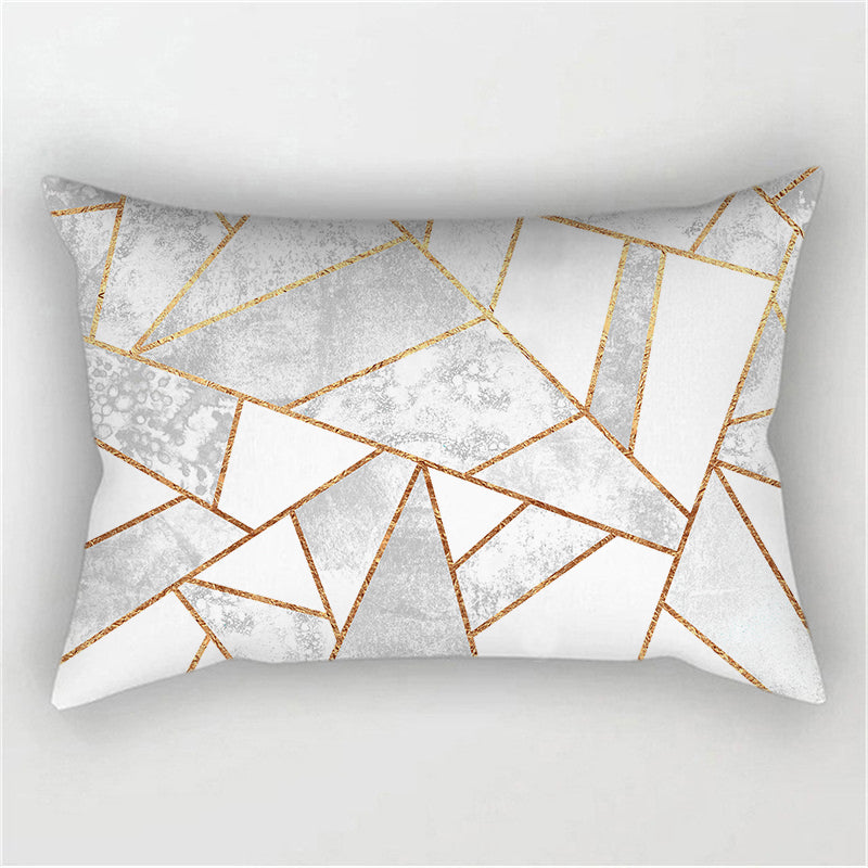 Tan decorative throw pillow by fancy & stacy